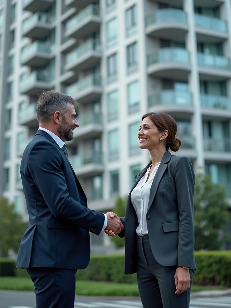 Modernes Gebäude in Leipzig